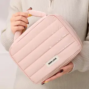 High Quality Nylon Three-Layer Portable Multifunction Cable Organizer Bag for Electronic Accessories Storage, Travel Essentials