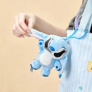 Disney Stitch Bag Charm,Cute Pendant, Cool Stitch with Sunglasses Small Backpack Keychain, Cute Anime Kawaii Bag Accessory, Travel Charm Gifting,Birthday Gift Holiday Gift(1pc) summerwins