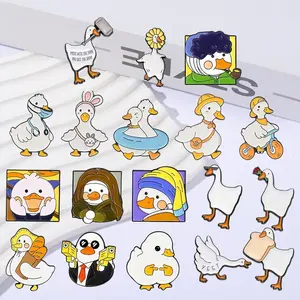 2026 Spring New Arrival Brooch, 18-Piece Set, Cute Anime-Style Gachapon Series Badge Pin, Cute Anime-Style Brooch, Delicate Accessory, Suitable for Backpacks and Clothing Decoration, Elegant Gift, Ideal for Gifting