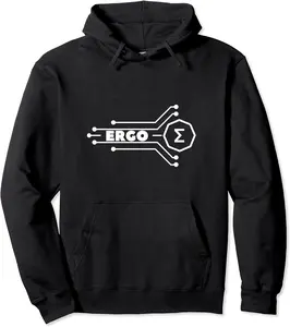 Ergo Crypto Cryptocurrency Mining Pullover Hoodie - Nestorporas Shop 55B09JVV66VJ