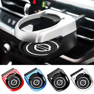 Car Cup Holder with Exclusive Mat, Foldable Anti-Slip Stable Car Cup Holder, Folding Cup Holder, Universal Fit for Multiple Nissan Models