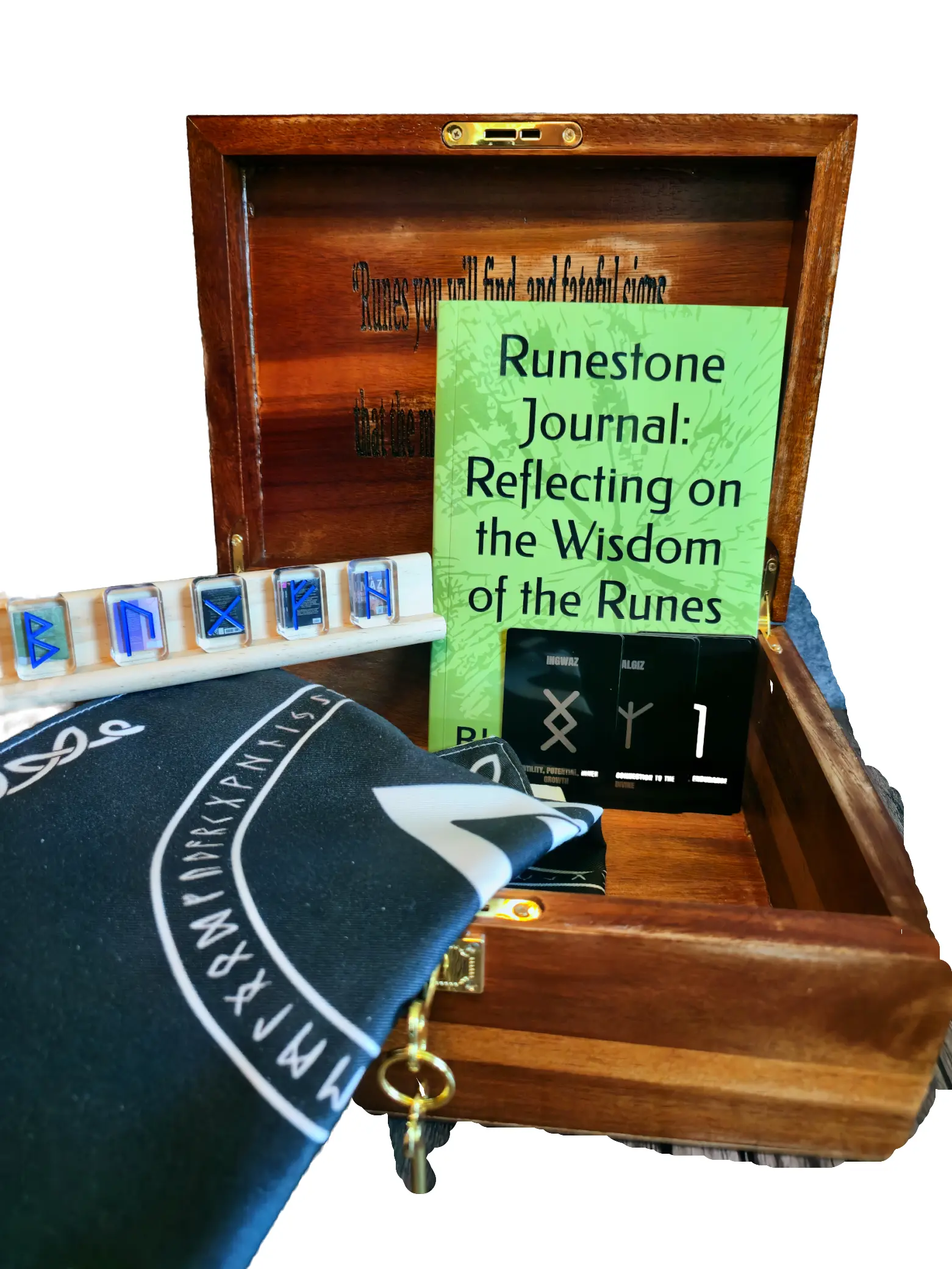 Metal Rune Box Limited Edition Ultimate Divination Box Set From Norse Runestones ...