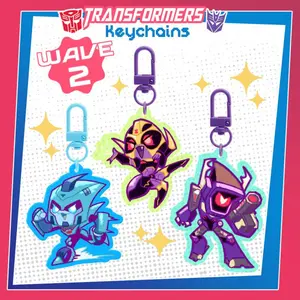 Transfomers Animated Character Acrylic Keychains wave 2 GeekyHedgehog