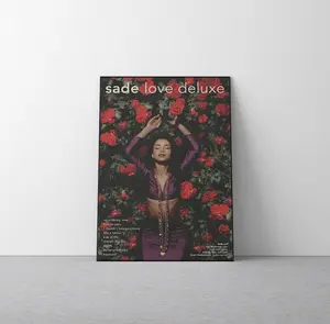 Sade - Love Deluxe Poster | Retro 90s Glamour Music Print