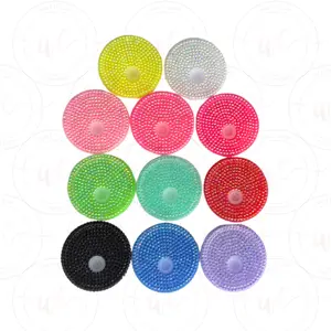 Acrylic Colored Lids for Tumbler in 13 Vibrant Colors