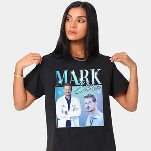 90s Vintage Mark Sloan. Grey's Anatomy TV series T shirt Unisex Cotton Tee