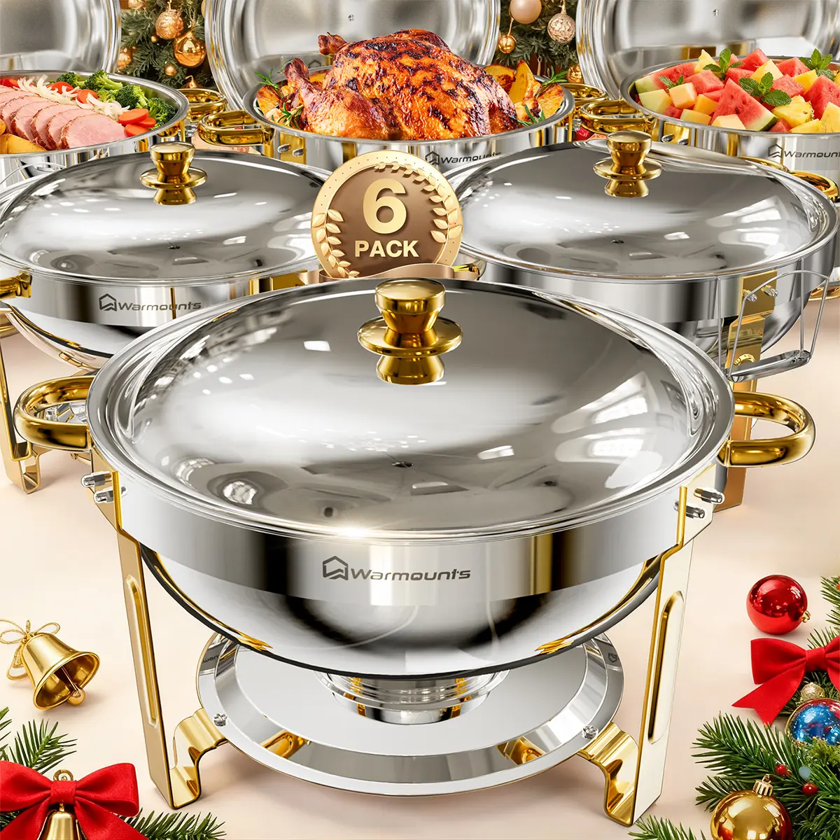 stainless steel lid 6 pack