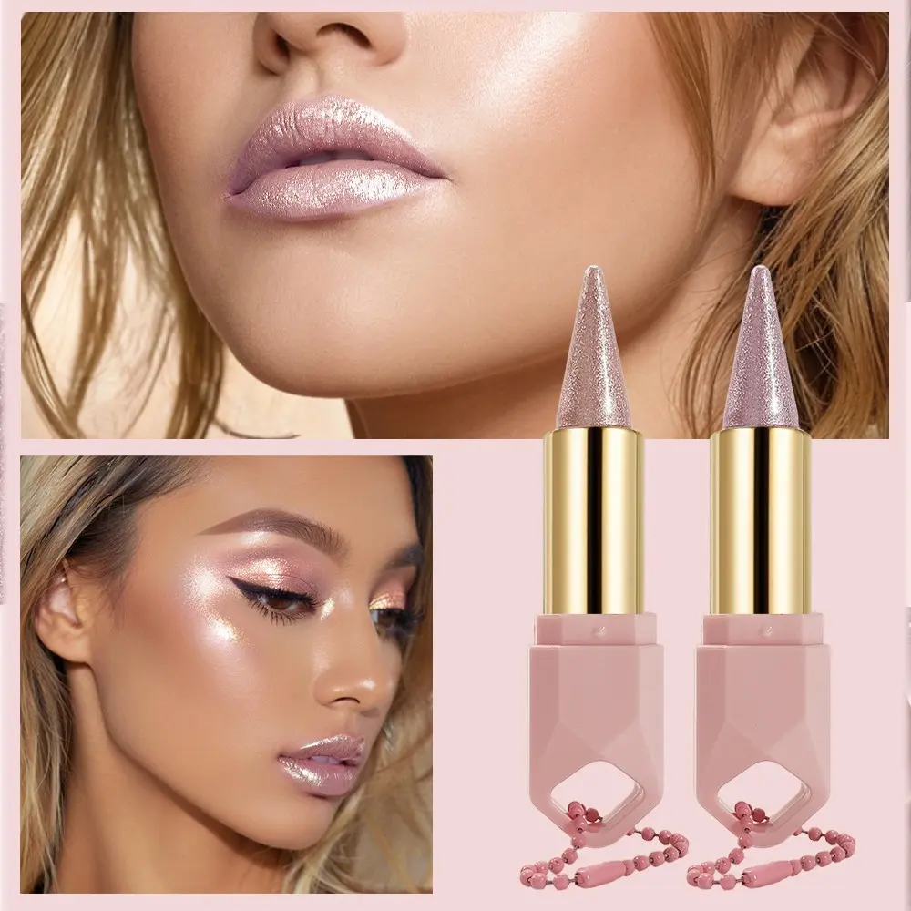 Pearl Glossy Lipstick, Lipgloss, Hydrating Glosses, Makeup, Long-Lasting Moisturizing, Hydrating, Non-Sticky, Shiny Lip Color, Quick Application, Perfect for Daily Dates and Parties