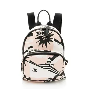 Pre-owned CHANEL Canvas Backpacks La Pausa Bay Backpack