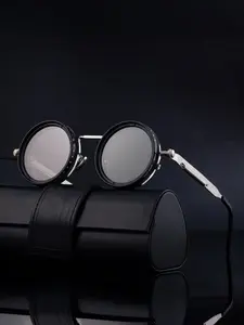 Adjustable Nd9 Polarized Sunglasses, Vintage UV Protection, Casual Round Frame, Unisex Outdoor Activities, Driving, Fishing, Hiking, Party, Fashionable Sunglasses