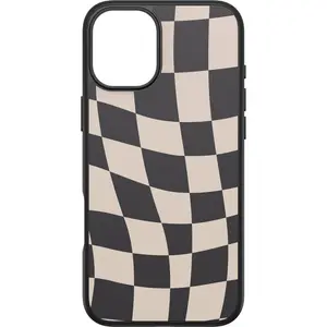 OtterBox iPhone 16 Plus Symmetry Series Case with MagSafe - Wavy Charcoal: Plastic Shell