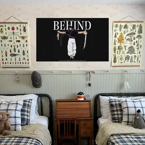 Funny Toji "To the One Who Left It AllBehind" Flag 3x5 Feet Wall Tapestry - Decorative Flag for Home or Event Use