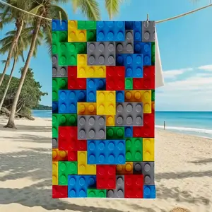 Large Quick-Dry Soft Microfiber Beach Towel, Multiple Sizes Available, Lightweight Sandproof, Foldable, Ideal for Swimming Yoga Fitness Travel