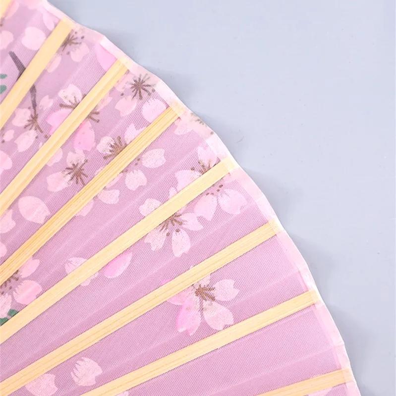 1 Count Chinese Style Folding Fan Elegant Cultural Decorative Handheld Fan For Wedding Party Home Decoration Ideal Gift Choice Viral TikTok Aesthetic Room Decor Must Haves