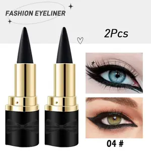 2Pcs Waterproof Gel Eyeliner Pencils – Smudge-Proof, Long-Lasting Black for Cat Eye & Smokey Makeup (Double Pack) Lipliner Cosmetic gifts for girlAA.RogueSociety20