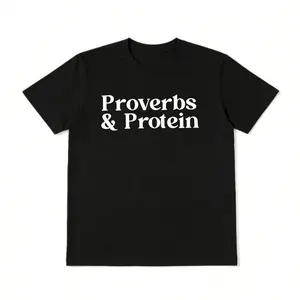 Workout Graphic T-Shirt by MAPTEES – Motivational Proverbs & Protein Gym Wear