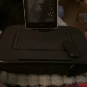 Viozon Kindle Pillow Stand for Bed with Adjustable Arm, Tablet Holder with Snack Bowl, Fits 4.7-13" iPad, Smartphone, Kindle, up to 15" Laptop, Lap Desk for Hands-Free Reading in Bed, Couch, Sofa