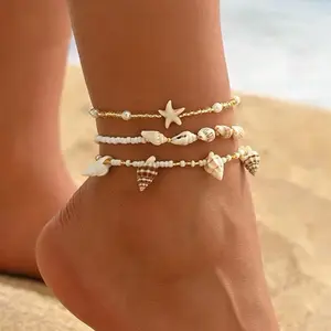 SEASHELL ANKLE SET