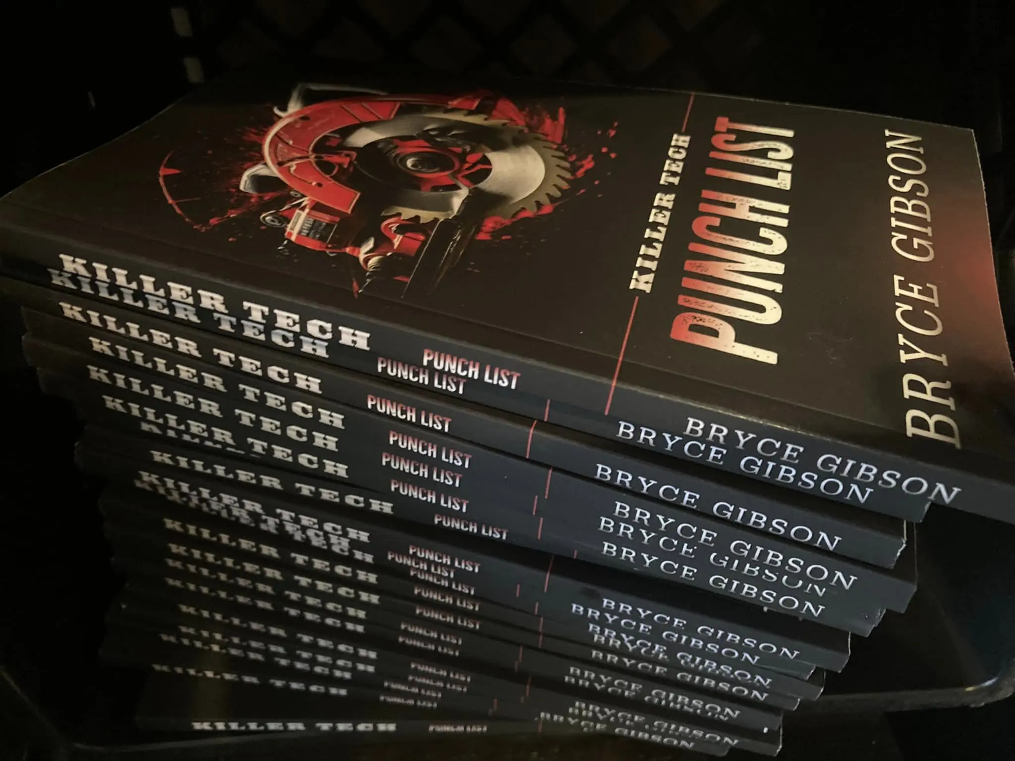 Killer Tech: Punch List (Killer Tech Book 4) Signed Copy