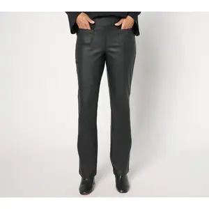 Belle by Kim Gravel Tall Rebelleious Coated Twill Baby Boot Pant