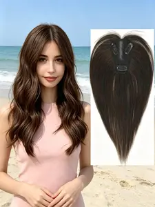 Instantly Fix Your Hairline! This Seamless Clip-In Topper Covers Receding Hair & Adds Volume For Any Occasion! #HairGoals