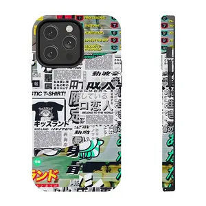Kiss Land Edgy Phone Cases, XO Hob Lovers Tough Phone Covers, House of Balloons Inspired, Trendy Accessories Cover Suitable for iPhone 17/16/15/14/13/12/11 Pro Max/Plus and  Samsung Galaxy S23FE/22/23/24/25