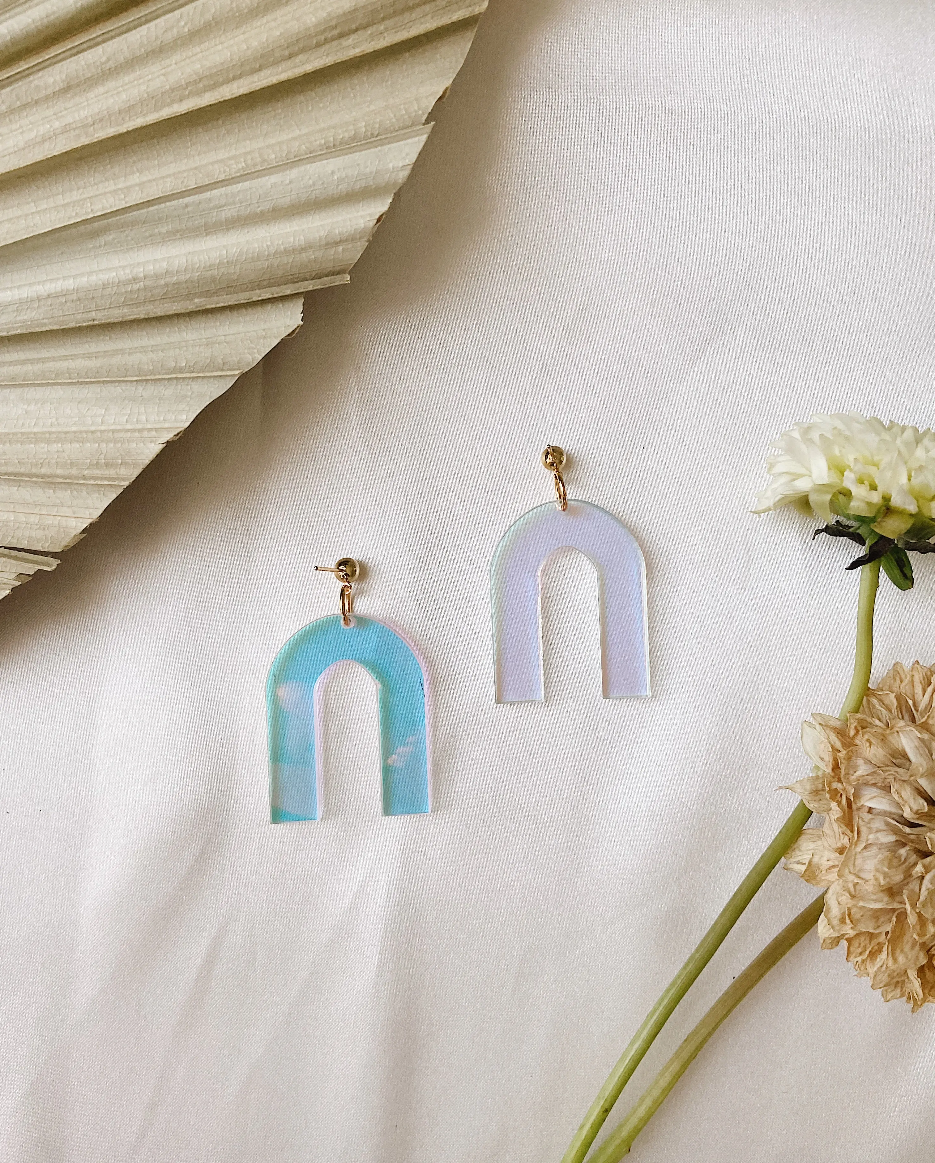 Iridescent Acrylic Arches