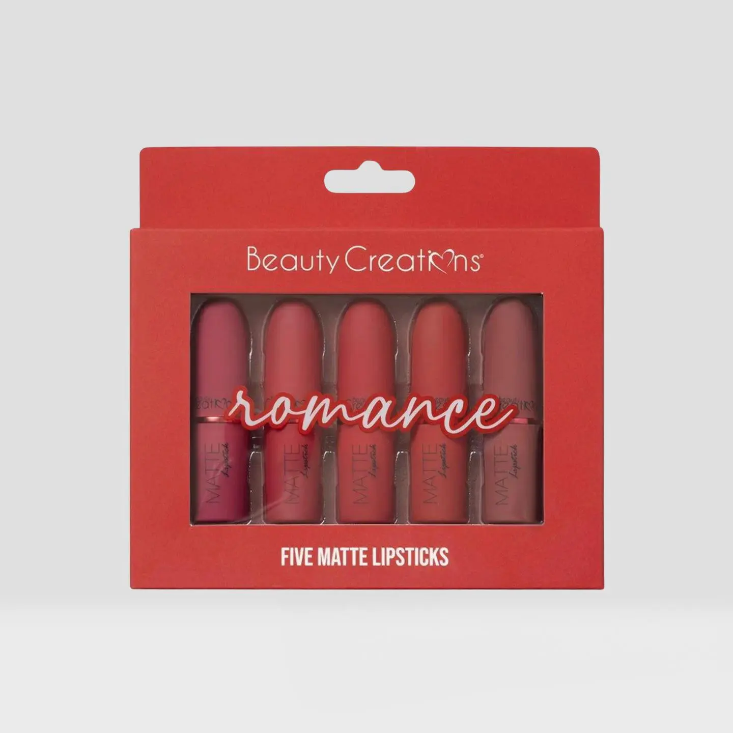 Five Piece Matte Lipstick Set Lipglosses Lip Care