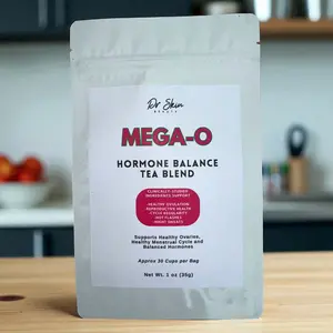 MEGA-0 HORMONE BALANCE TEA BLEND - SUPPORT FOR MENSTRUAL HEALTH & PCOS RELIEF BY DR SKIN BEAUTY️