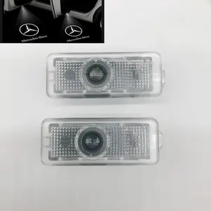 2pcs Door Light Logo Projector for Car 2010-2018 CLA250,CLA45 AMG CLS550,CLS 63 AMG,CLS400 2010-2016  E350 E550 E400 E63 2016-2022 C300 C43 C63 Coupe/Cabriolet