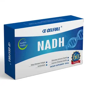 CELFULL NADH Supplement Enchance Anti-Aging Boost Brain Cognition & Chronic Fatigue Supplements