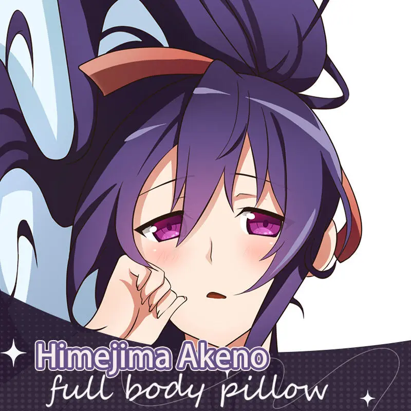 Anime Dakimakura Japanese Otaku Waifu Life Size Doublesided Print Hugging  Body Pillov Cover High School DD Himejima Akeno - TikTok Shop