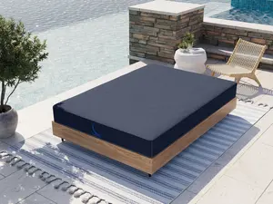 Mielmoon Waterproof Foam Mattress BedWetting & Back Support, Waterproof Nylon Cover, Zoned Comfort  Stain-Resistant, Outdoor Mattress & Medical Mattress , Memory Foam
