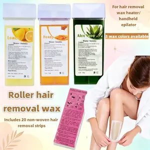 Hair Removal Wax Roll Paper, 150g Specialized Wax, Disposable Thick Non-Woven Wax Paper, for Wax Heater, Handheld Remover, Body Care Cream