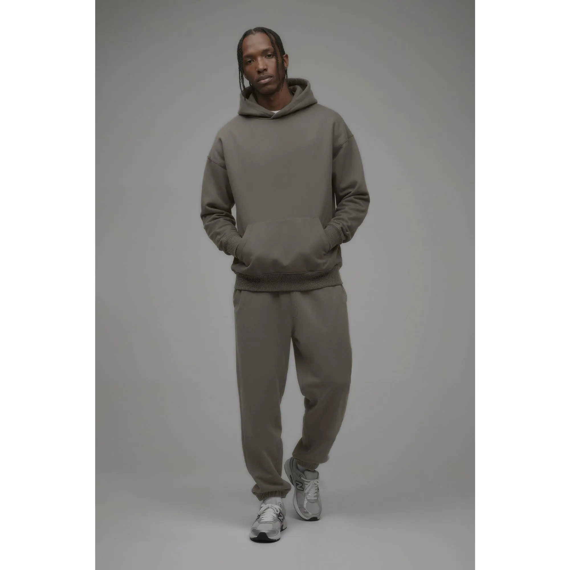 410 Relaxed Jogger - Moss Grey