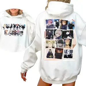 Jujutsu Kaisen 2 side Hoodie, JJK Crewneck T-shirt, Cartoon Cute Shirt, Anime Gift For Fans