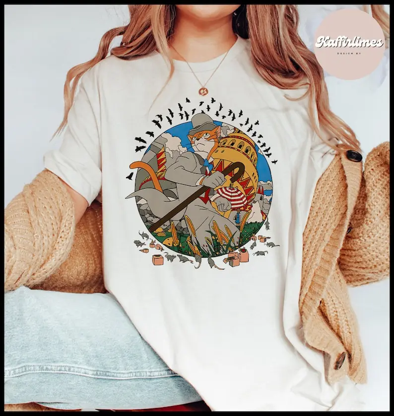 The Cat Returns T-shirt, The Baron Shirt, Ghibli Shirt, Hayao Miyazaki, Studio Ghibli Gift, Ghibli Sweatshirt,The Cat Returns Ghibli T-Shirt