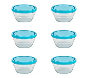 10 Strawberry Street Set of 6 Small Lambada Serve & Store Bowl