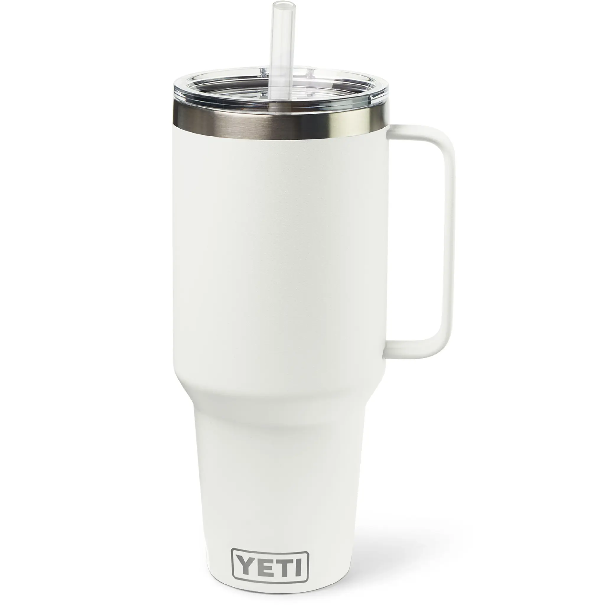 YETI Rambler 40 oz Vacuum Insulated Travel Tumbler with Handle and Straw Lid,  Drinkware