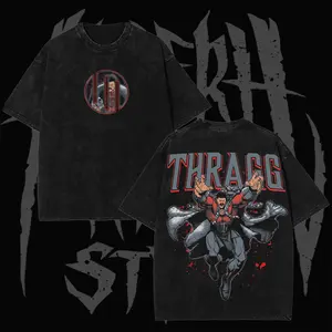 Vintage Animated Invincible Antagonist Grand Regent Thragg Graphic Cotton Shirt, Viltrumite Empire Villain Streetwear Washed T-Shirt Hoodie Sweatshirt, Oversized Invincible Universe Apparel for Men Women, Gift for Him, Gift for Fan, Comic Lover Shirt