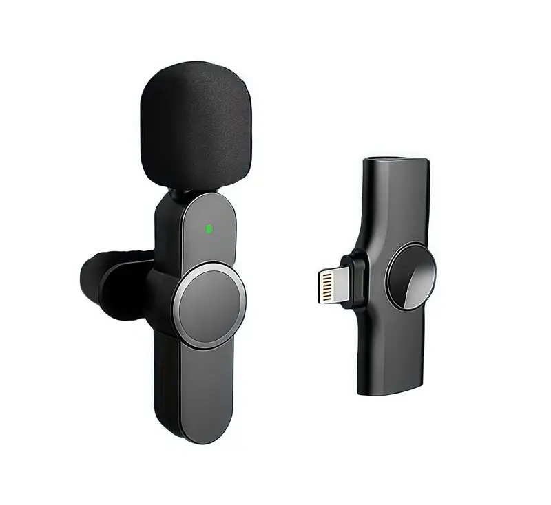 VIMAI Wireless Lavalier Microphone(Lightning Port) for iPhone, iPad-Crystal Clear Sound Quality for Recording,Live Streaming, YouTube, Facebook,Audio Noise Smartphone