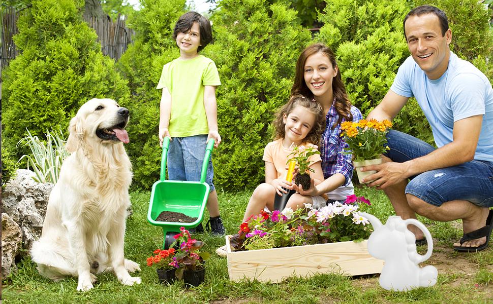 Cute White Unicorn Watering Can - Fun Indoor Plant Pitcher Gift for Kids & Plant Moms