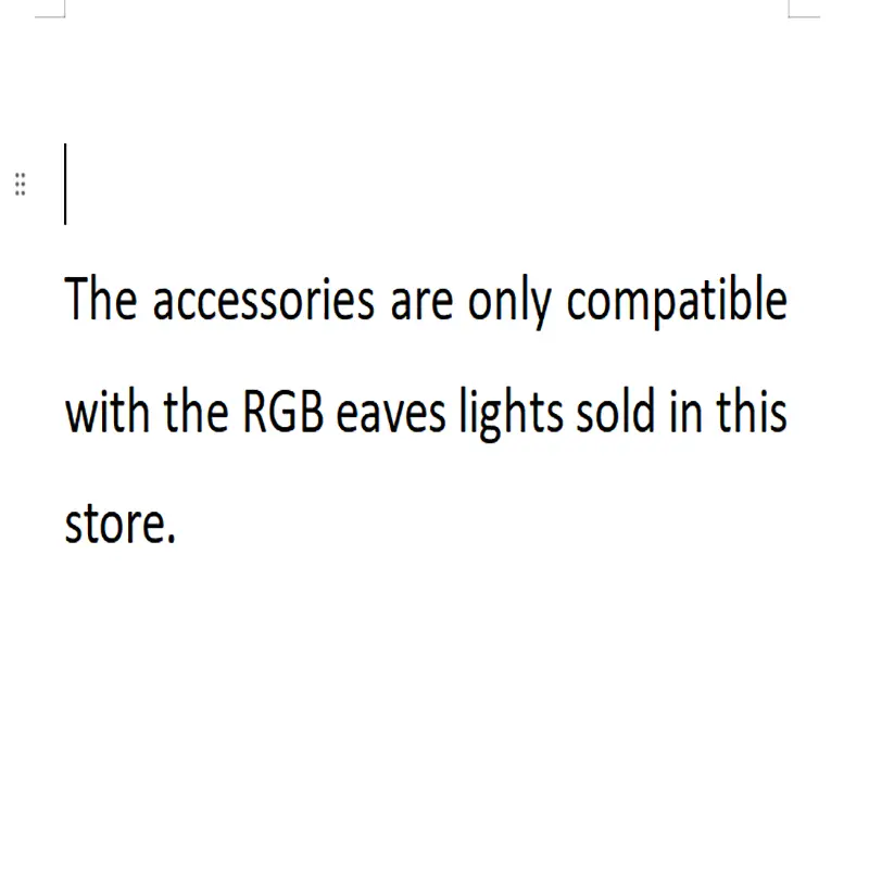 Please read this precaution.