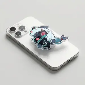 Hazbin Hotel Alastor Vox Phone Grip, Magnetic Phone Grip