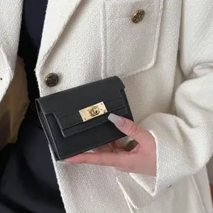 Women's Fashionable Solid Color Card Holder, Cute Versatile Card Holder, Favored Card Holder for Daily Use, Women's Slim - Fit Wallet
