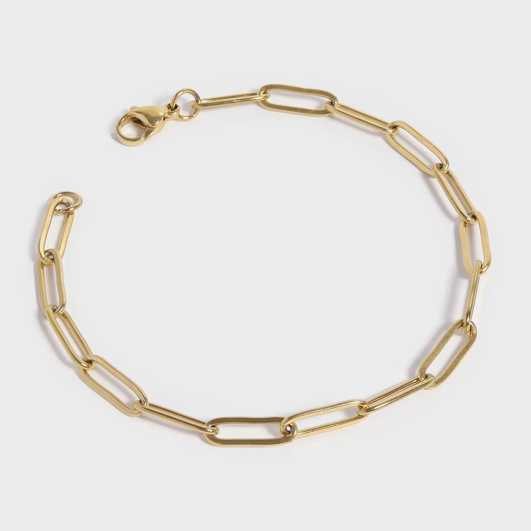 Paperclip Chain Bracelet