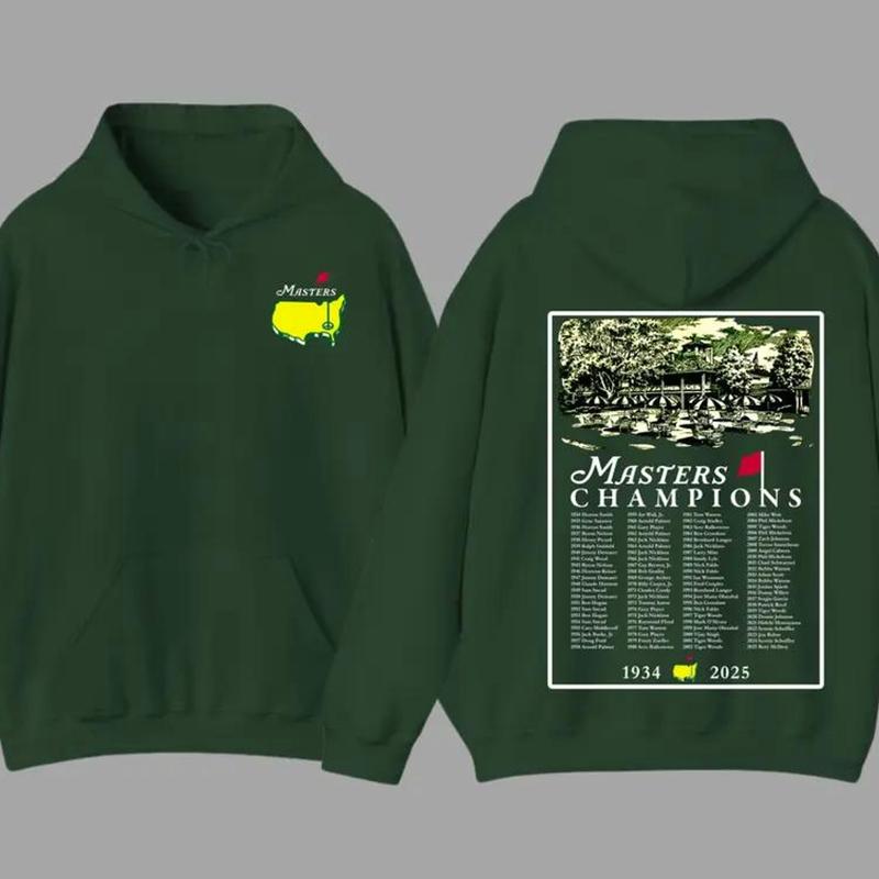 2025 Masters Tournament Augusta 91 Years Hoodie, Golf Tournament, The Masters Golf Cup 2 Sided Hoodie, Golf Gifts For Men - LORA ATCHER