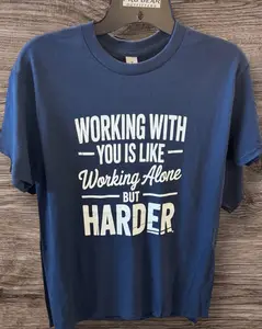 WORKING ALONE TEE