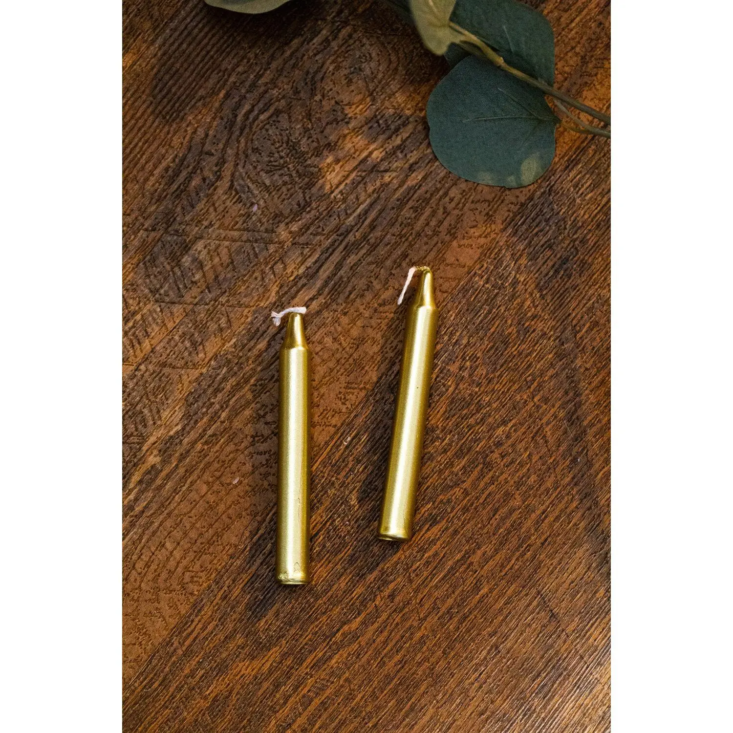 Gold Metallic Chime Spell Candle