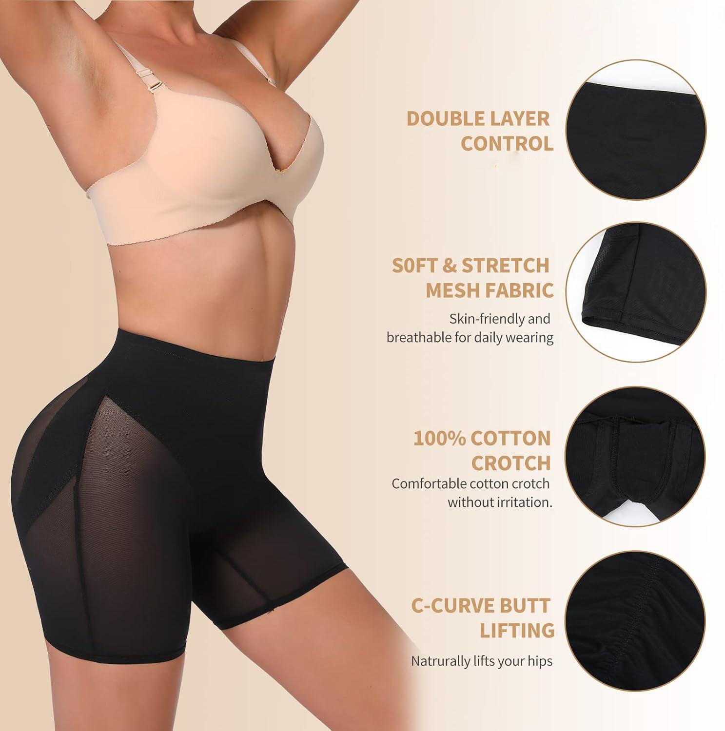 Women Tummy Control Shapewear Body Shaper Shorts Butt Lifting Shapewear Panties Thigh Slimmer